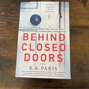 Behind Closed Doors By B.A. Paris N1